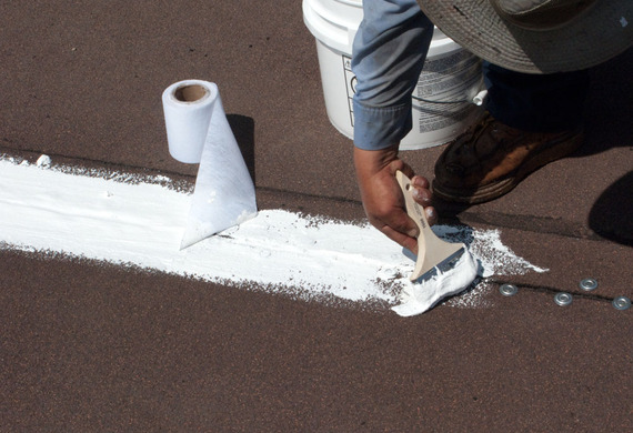 Repair splits, blisters ect. (#800 Elastic Cement)