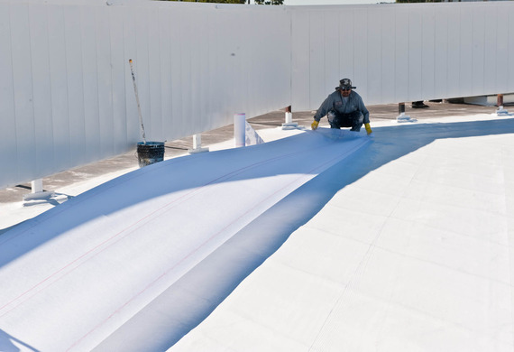 Application of Membrane (Polyester & ElastaHyde)